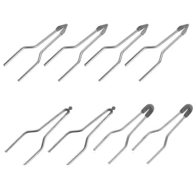 BAZEITFLOW 8 pièces Pointe pour Pyrograveur Haute Résistance Embouts Fil Chauffant pour Stylo à Bois Durables et Réutilisables Kit de Fournitures Loisirs Créatifs pour Dessin et Gravure