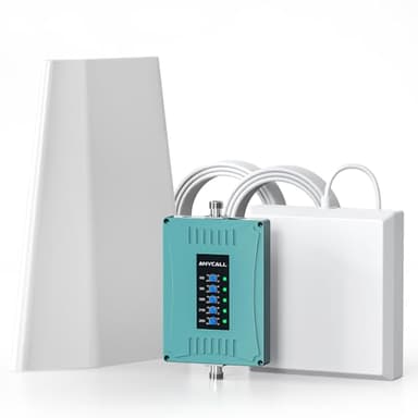 ANYCALL Amplificateur Reseau Mobile Répéteur 4g 3g LTE pour Tous Les Opérateurs - Bande 1/3/7/8/20 Amplificateur GSM pour Le Bureaux à Domicile - Amplificateur 4g Support Multi-Appareils