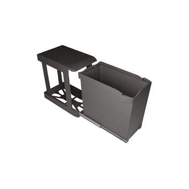 Poubelle coulissante ouverture automatique - Contenance : 30 L - Nombre de seaux : 1 - GOLLINUCCI