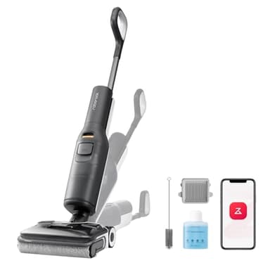 roborock F25 ACE aspirateur Laveur sans Fil 20 000 Pa, Tout-en-Un pour sols durs, zéro enchevêtrement, séchage Rapide à 90 °C, inclinable à 180°, WiFi.