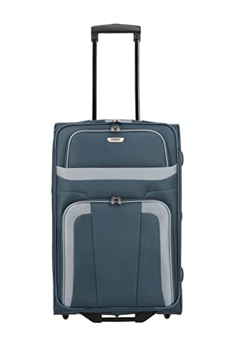 travelite paklite Valise de Voyage à 2 roulettes, Valise à roulettes de Taille Moyenne, Orlando, Trolley Classique à Coque Souple au Design Intemporel, 63 cm, 58 litres