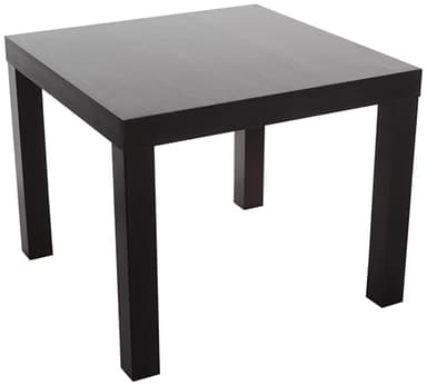 IKEA Lack Petite Table Basse/Table d'appoint Noir, Bois Dense, Noir, 55x45x55