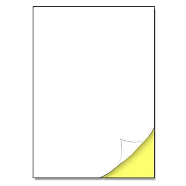 25 feuilles, Papier Autocollant Imprimante Blanc A4-1 étiquette par feuille, 210 x 297 mm