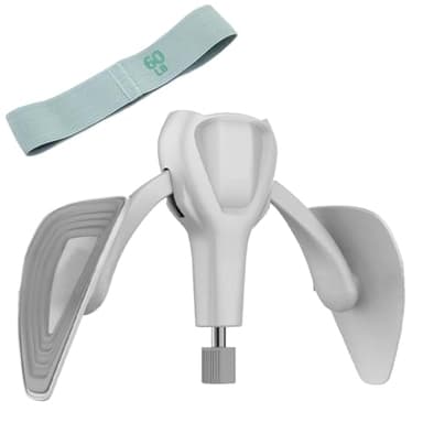 Zuxbolf Appareil de Musculation Fessier, Machine Pilate Maison pour Fessier avec Bandes de Résistance, Rééducation du Périnée Femme, Appareil pour Muscler Le Périnée Femme