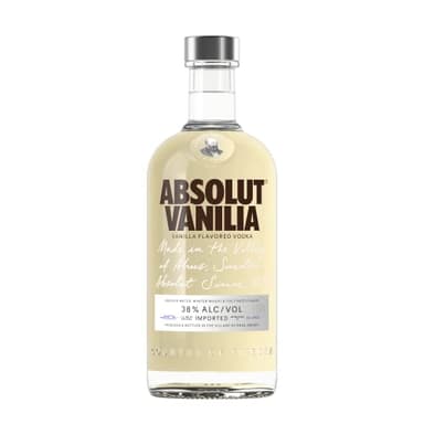 ABSOLUT VODKA Vanille Vodka aromatisée - 38%, 70cl