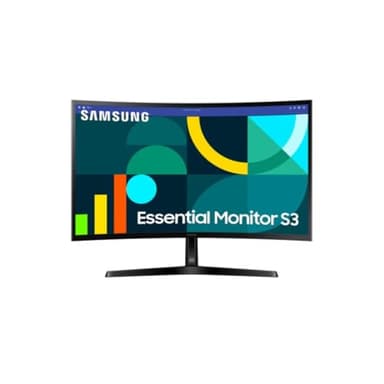 Écran PC - SAMSUNG - S27D366GAU - 27 FHD 1800R - Dalle VA - 100Hz - 4ms - 1 HDMI - Inclinable - Noir