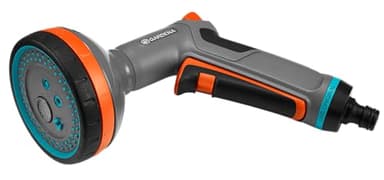 Pistolet d'arrosage multi-applications Comfort de Gardena : pistolet d'arrosage et de nettoyage, 5 formes de pulvérisation, résistant au gel(18315-20)