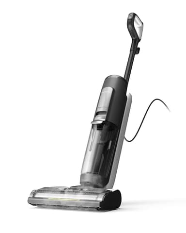 Tineco IFLOOR 5 Steam Aspirateur Vapeur Aspirateur Sec Humide Tout-en-Un, Nettoyeur Vapeur Sol, Parfait pour Les Saletés Collantes, Vapeur à Haute Température à 120°C, Auto-Nettoyage à la Vapeur