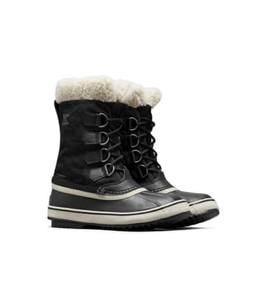 Sorel Winter Carnival Waterproof bottes d'hiver imperméables pour femme, Noir (Black x Stone), 37 EU