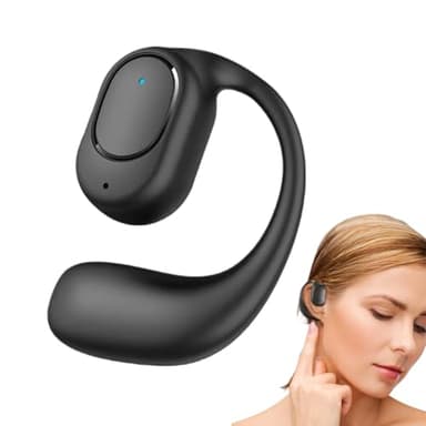 Over-Ear Earphone for Sports - Wireless Sports Earbud Open-Ear, Sports Earbud Wireless, Ergonomic Earphone with Clear Calls for Running, Driving, Traveling, Business Trips, Cycling