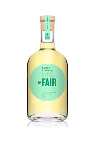FAIR - Liqueur de Sureau - Origine : Poitou-Charentes/France - 20% Alcool - Parfait en cocktail Hugo Spritz - Notes de fleurs de sureau & citron - Certifié Vegan - 70 cl
