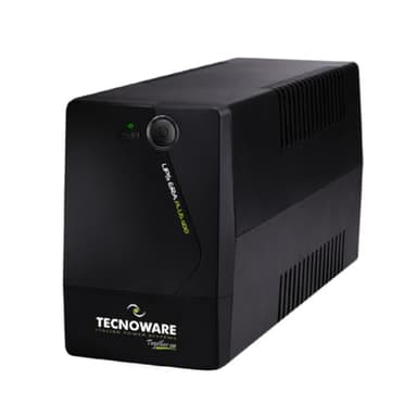 Tecnoware Power Systems - UPS ERA PLUS 1100 - Onduleur 1100VA - Protection PC, Modem, Vidéosurveillance - AVR Plus, USB - Autonomie 17 min PC, 60 min Modem - 2 Prises Schuko