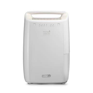 De'Longhi Tasciugo AriaDry Déshumidificateur DEX210SF, Déshumidificateur Portable avec Système de Filtration à 3 Actions, Fonction Séchage, Déshumidification 14L/Jour, R290, Réservoir Amovible, Blanc