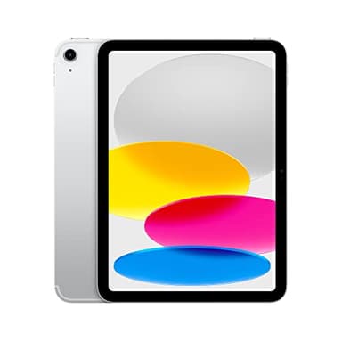 Apple 2022 iPad 10,9 Pouces (Wi-FI + Cellular, 256 Go) - Argent (10ᵉ génération)