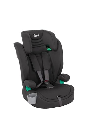 Graco Eldura R129, siège Auto à Harnais 2-en-1 de 76 à 145 cm (de 15 Mois jusqu'à Environ 12 Ans), Face à la Route, de 76 à 105 cm