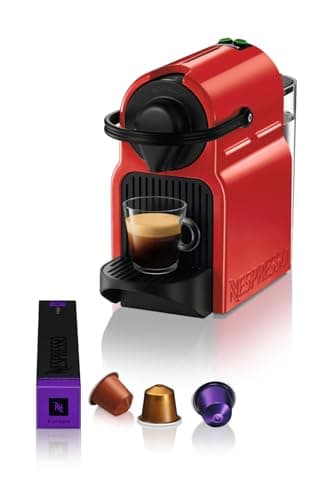 Nespresso Krups Machine à café Inissia rouge, Cafetiere Espresso YY1531FD, taglia unica