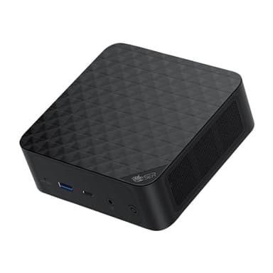 Beelink SER6-P Gaming Mini PC, Mini Ordinateurs avec AMD Ryzen 9 6900HX (8C/16T jusqu'à 4,9 Ghz), 16G DDR5+500G M.2 2280 PCIe 4.0x4 SSD, WiFi 6, LAN 2.5G, 4K, BT 5.2, HDMI 2.1, DP 1.4, USB4