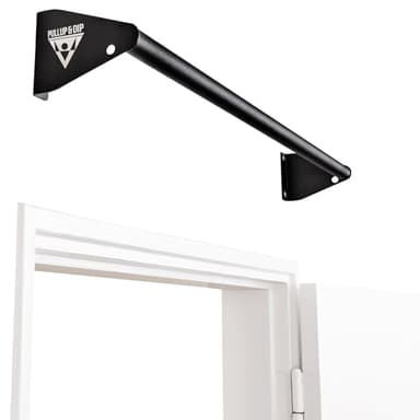 PULLUP & DIP Barre de Traction murale - Antidérapant Barre Traction très résistante [250 kg] - Barre Traction Porte Idéal pour Fitness, Musculation Maison, Matériel de Sport, Exercise, Gym