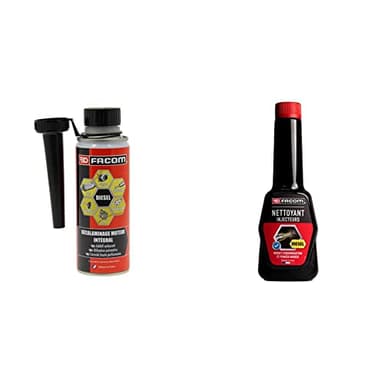 Facom Décalaminage Moteur Intégral Diesel, décrassant Moteur - Traitement PREVENTIF - 250 ML & Nettoyant Injection Diesel