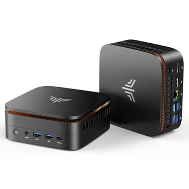 NiPoGi Pinova P1 Mini PC AΜD Ryzen 4300U W11 Pro(4C/4T,3,7GHz,Mieux que 3500U/N150/N97)16Go DDR4 RAM+512Go SSD,4K Triple Display(HDMI 2.0+Type-C+DP1.4) WiFi5/BT 4.2/LAN Ordinateur de Bureau Éducation