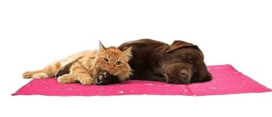 Flamingo Tapis Rafraichissant - 90CM XXL - Couverture Rafraichissante Automatique Chien Chat - Auto-refroidissant Matelas - qualité superieur - Reste Froid Plus Longtemps - Produit Populaire!!!
