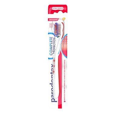 PARODONTAX - Brosse à Dents Complete Protection - Brosse à Dents Extra Souple - Offre 8 Bénéfices pour des Gencives Saines & des Dents Fortes - x 1 (modèle aléatoire)