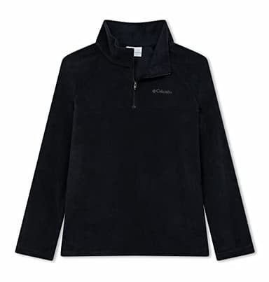 Columbia Garçon Glacial Half Zip Polaire, Noir, L EU