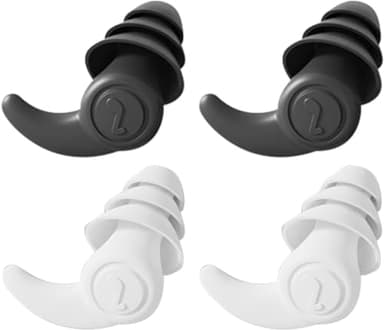 Bouchons D'oreilles Anti Bruit, Réutilisables Et Lavables, 30 à 40 décibels, Silicone, Sans Cordon, Pour La Réduction Du Bruit, Protection Contre Le Bruit, Otite Du Baigneur