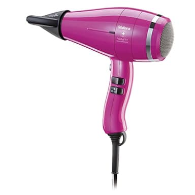 Valera Vanity Performance Sèche-cheveux ionique professionnel pour séchage rapide et silencieux 2400 W Rose vif