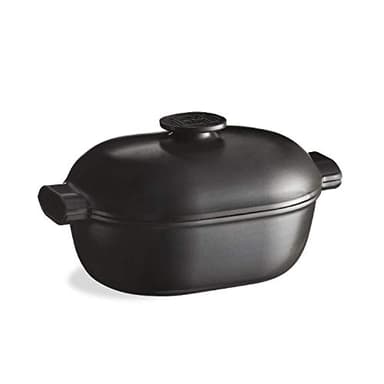 Emile Henry Casserole Ovale Delight Induction 24 x 36 cm Ardoise