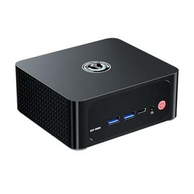 Mini PC TRIGEKY S6 Pro AMD Ryzen 9 6900HX (Jusqu'à 4,9 GHz, 8C/16T) Micro PC, 16 Go RAM DDR5 + 500 Go ROM SSD PCIe 4.0 Mini PC de Jeu de Bureau│HDMI│DP│Type-C│WiFi 6 │BT5.2│USB 4.0│LAN 2,5G