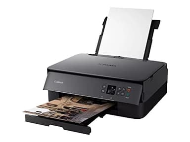 Canon PIXMA TS5350a imprimante A4 WiFi Recto-Verso Automatique à écran Couleur Multifonction (imprimante Photo Maison et Bureau, Scan, Copie), Noir