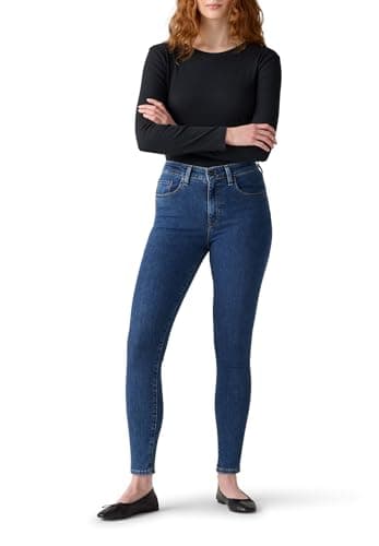 Levi's Femme Jean 721 Taille Haute Skinny Lightweight Triangle Exploration Blue 29 32