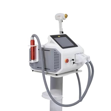 Appareil d'épilation laser diode 2-en-1 de 808 nm pour une épilation définitive + appareil de détatouage laser picoseconde ND:YAG pour l'élimination de la pigmentation