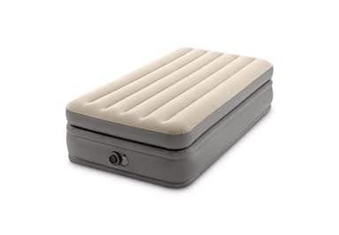 Intex - 64162NP - Lit Gonflable Prime Comfort Elevated - Électrique 1 Pers, Beige