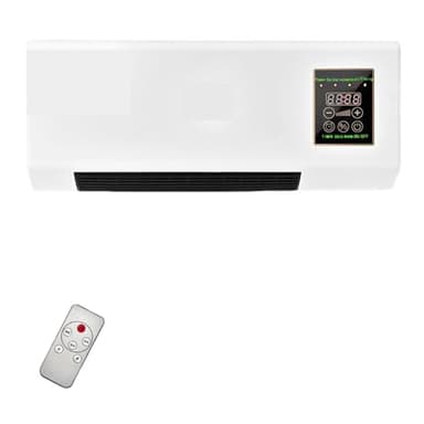 Climatiseur Ultra-Silencieux 2025, pour Chambre À Coucher, Bureau, Montage Mural/De Bureau Ultra-Silencieux, Double Refroidissement Et Chauffage 12 000 BTU [Classe Énergétique A],A