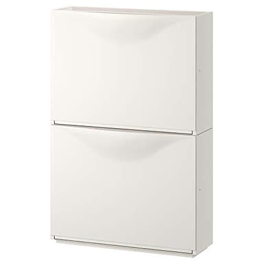 Ikea TRONES Armoire à chaussures/rangement - blanc