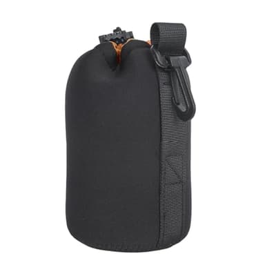 Xijobido Étui pour téléobjectif, étui pour Appareil Photo en néoprène | Pochette rembourrée épaisse pour Sac à objectifs - Housse de Protection d'objectif, Sac d'objectif DSLR en néoprène Souple pour