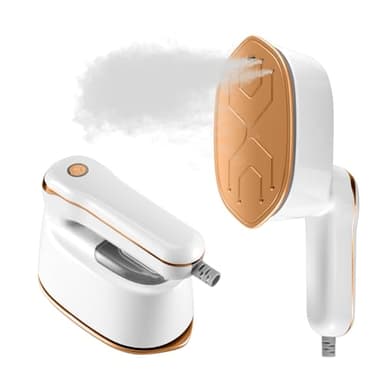 Défroisseur Vapeur, Fer à Repasser 2-en-1 pour Vêtements portable, défroisseur à main de Voyage 1100W, 3 Modes Vapeur, Défroisseur vetement Portable pour Voyage, Maison & Bureau