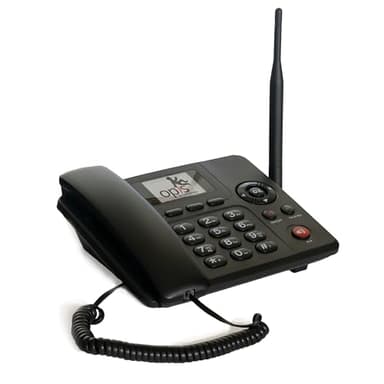 Opis Purofon Mobile 4G: Téléphone Fixe Senior avec Carte SIM pour Réseau GSM et 4G, Idéal pour l'europe