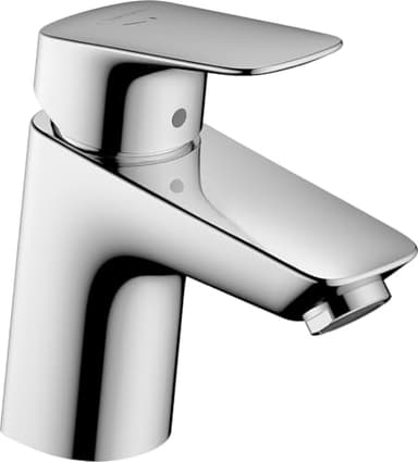hansgrohe Logis Mitigeur de lavabo 70 CoolStart, avec tirette et vidage synthétique, chromé, 71072000