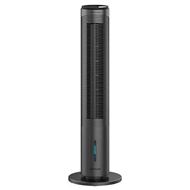 Cecotec Rafraîchisseurs d'air par évaporation EnergySilence 2000 Cool Tower. Puissance 60 W, réservoir amovible de 2 litres, 3 vitesses, 3 modes avec oscillation, minuterie, contrôle tactile