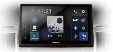 Pioneer Centre multimédia SPH-EVO82DAB-DUC pour Fiat Ducato X250 – X290 – Pioneer SPH-EVO82DAB Mediacenter – Écran tactile 8 pouces, charge rapide USB, Apple CarPlay, Android Auto, DAB/DAB+, Bluetooth