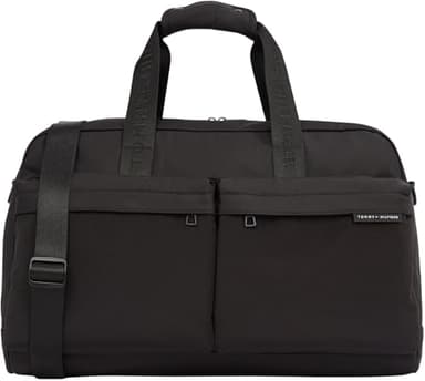 Tommy Hilfiger Sac de Sport Sac Homme Element Repreve Sac de Voyage, Noir (Black), Taille Unique