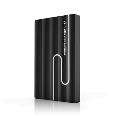 Hosa 2To Disque Dur Externe, Ultra-Mince 2, 5", Stockage pour PC, Mac PC, TV, Ordinateur Portable, Bureau, Windows (Noir)