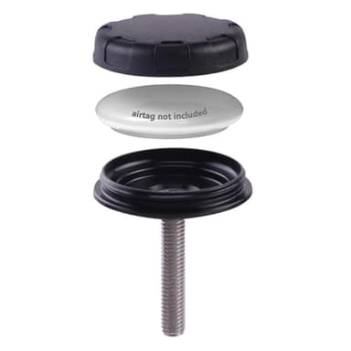 1 Pièces Support de Vélo AirTag, Capuchon de Tige Caché pour Support de Vélo AirTag Accessoire Antivol GPS Tracker Étanche Holder Compatible avec Tube de Fourche Avant pour VTT et Vélos de Route