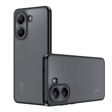 Lemxiee Cover pour Xiaomi POCO X7 Pro 5G Coque,Anti-Empreinte/Antidérapant/Anti-Chute Silicone Souple + Acrylique givré Coque pour Xiaomi POCO X7 Pro 5G Case
