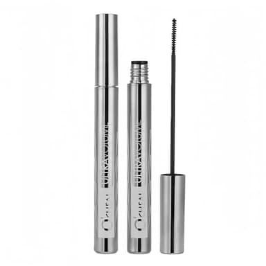 Mascara Noir à Petite Brosse pour Cils Inférieurs/Fins, Effet Épais, Anti-Pellicules, Résistant aux Traces et Imperméable, Naturel