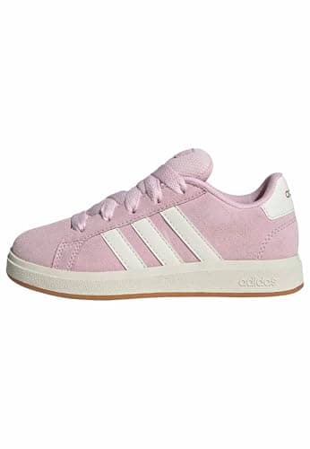 Adidas Mixte Enfant Grand Court 00s Shoes Kids, Clear Pink/Off White/Gum, 39 1/3 EU