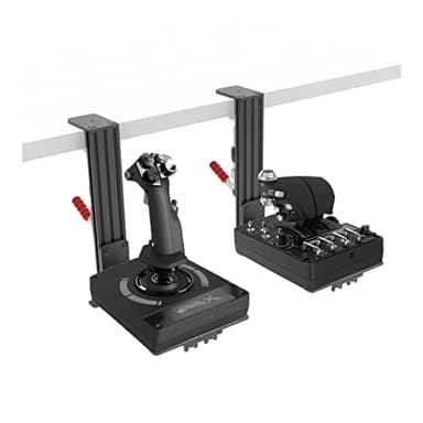 Hikig Lot de 2 Supports de Bureau pour joysticks Logitech, Thrustmaster et VKB Hotas – Compatible avec X52/X52 Pro/X56/X56 Rhino et Plus Encore